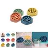 Vibrant Anti-spill Pet Feeding Bowl Slow Feeder Design For Dogs And Cats Multiple Colors Available