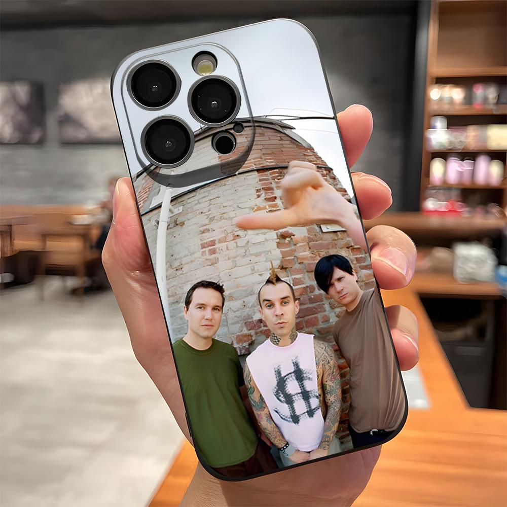 Fashion Blink 182 Phone Case For IPhone 17 Pro Max 15 Pro 16 14 Plus 12 13 Mini 11 Pro Shockproof Soft Cover