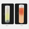 400/500/600Ml Round Disposable Juice Beverage Bottle Milk Tea Yogurt Transparent Plastic Bottles