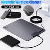 For iPad Pro Magnetic Wireless Charger Fast Charging Smart Connector Charger Wireless Charging Pad W/USB-C Cable