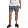 Under Armour Animal Print Letter Print Elastic Waist Straight Casual Shorts Men Shorts Gray 1379302-001