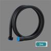 Reinforced Nylon Silk Shower Hose, Stainless Steel Anti-Scald, Anti-Tangle, Explosion-Proof, Flexible and Universal Fit