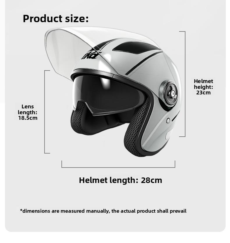 3C Certification A Class Adult Motorcycle Helmet Multi-layer Protection of Electric Scooter Helmet