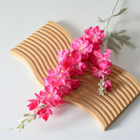Fiore Artificiale per Vaso Resistente ai Raggi UV Fiore di Giacinto Finta Seta Stelo Lungo 34" Fiore Finto per Matrimonio Casa Ufficio Arrangement Floreale Primavera Estate