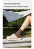 PUXI Women's Summer EVA Sandals - Soft, Elastic, Non-slip Closed-toe Slippers for Home & Outdoor Use