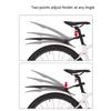 Windproof Bike Front Rear Mud Guard Widen Road Bike Mudguard Universals Bicycles Mudguard Cycling Accessories Enduring