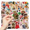 10/30/50pcs Funny Animal Cat Meme Graffiti Stickers Cute Kitten Decals Waterproof DIY Scrapbook Phone Laptop Bike Sticker Decor