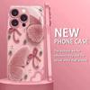 Beautiful Female Exquisite Protective Case Phone Case Metallic Paint Glass PhoneCase for iPhone 17 16 15 14 13pm Pro Plus Madam