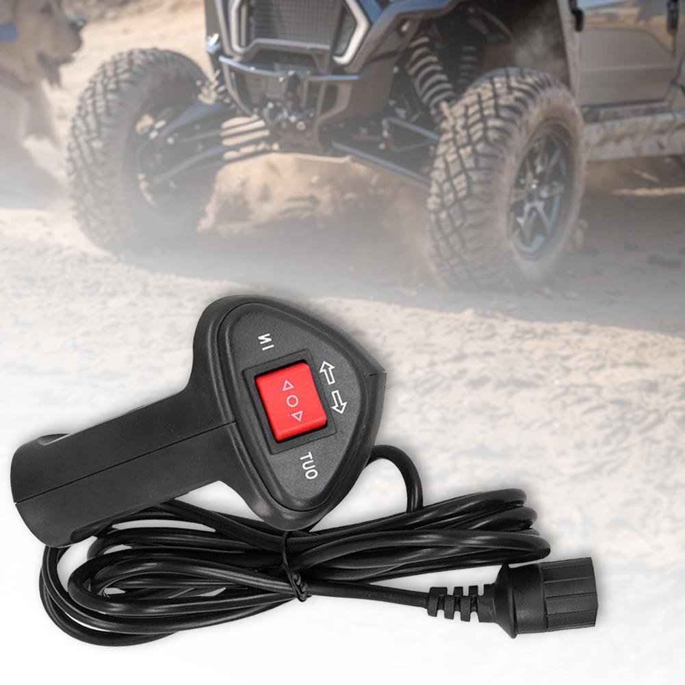 Electric Winch Remote Control Controller 3 Prong Winch Controller Replacement for Car Off‑Road Vehicle