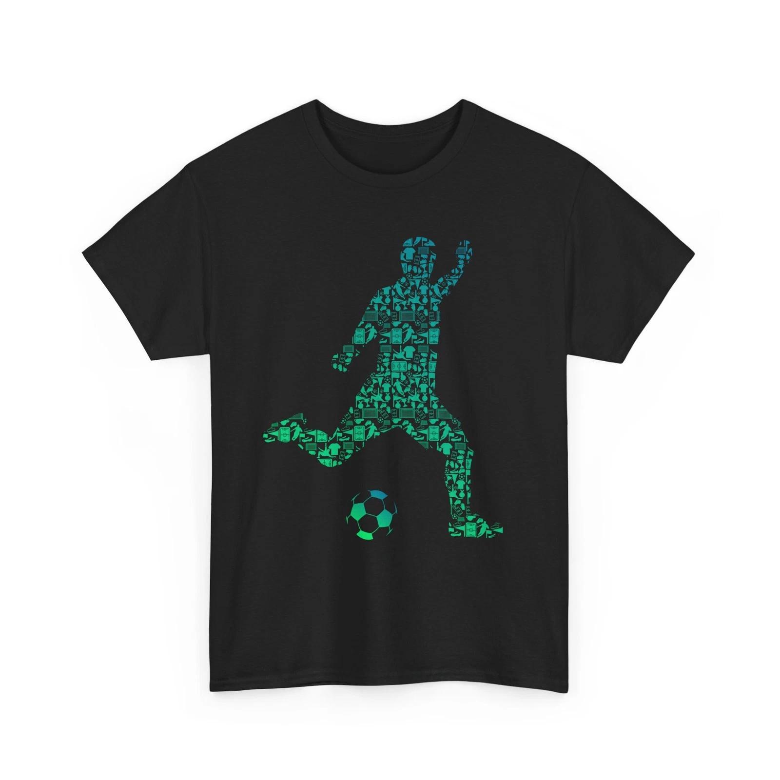 

Soccer Player Shirt, Sports Lovers Soccer Fans Men Dad Shirt S