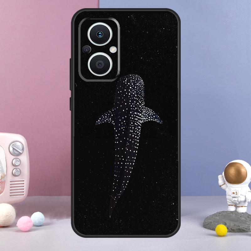 Whale Sharks Fish Funda For OPPO Reno 14 F 11F 12F 13F 10 11 12 13 Pro 7 8 Lite OPPO Find X8 X6 X5 X9 Pro Case