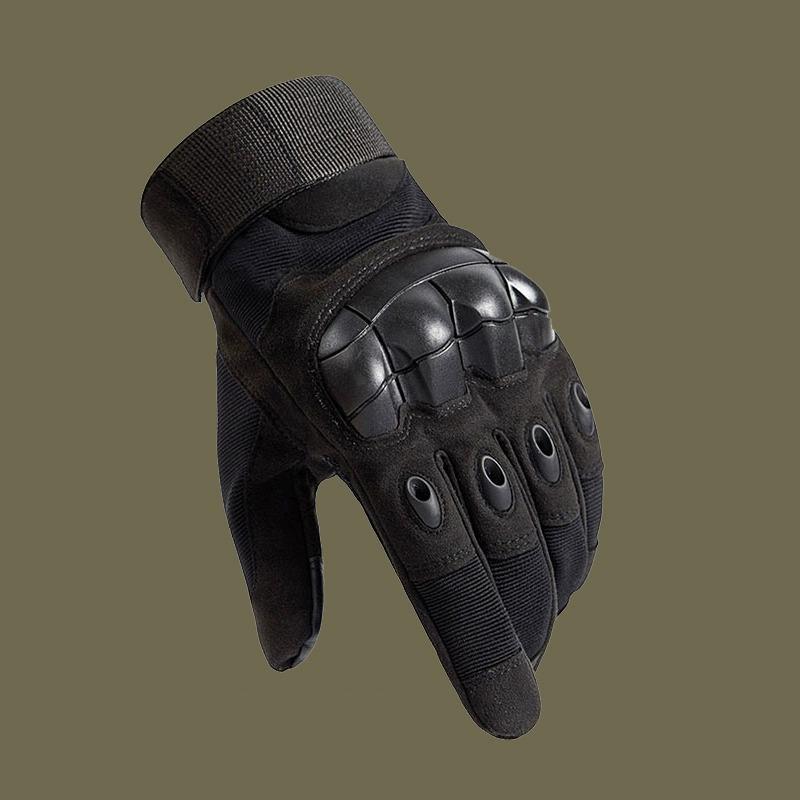 Outdoor tactical all-finger gloves men's locomotive electric vehicle non-slip and wear-resistant mountaineering equipment