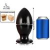 7 Size Buttplugs Anal Beads Balls Cunt Plug Dilatador Anal Plug Sex Toys Small And Big 9.5cm Huge Anal Plug Toys For Women Men