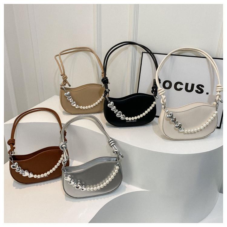 Trendy Fashion Design Single Shoulder Crossbody Bag Simple Stylish 2024 Spring Large Capacity Crossbody Bag