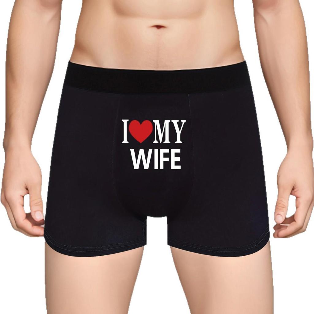 TEMU Men's Vibrant Print Quick-Dry Boxer Briefs