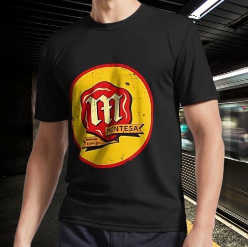 Montesa Active Logo T-Shirt Funny Size Mode American T-shirt S