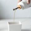 Ceramic Oil Bottle Kitchenware Oil Pot Soy Sauce Vinegar Bottle Condiment Jar Commercial Creative Light-Blocking Decanter