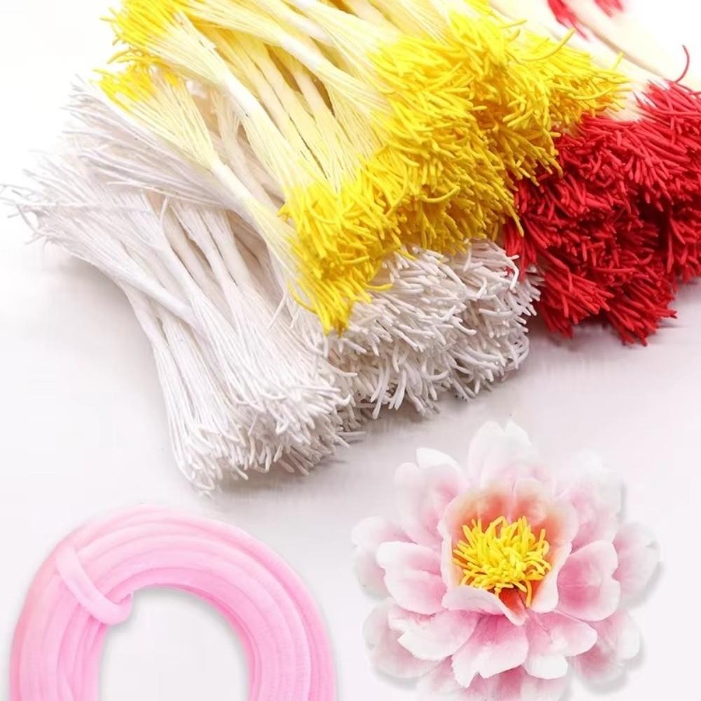 20Pcs Waterdrop Artificial Pistil 1mm DIY Flower Stamen Simulation Flower Stamen Craft Making
