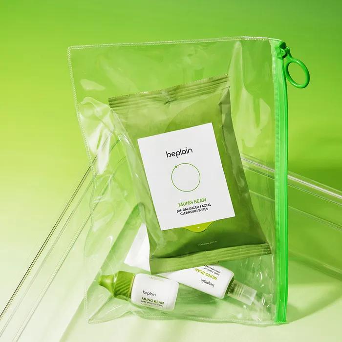 Mung Bean Mildly Acidic Cleansing Water Tissues 20 Sheets x 5 Packs (Total 100 Sheets)