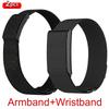 Braccialetto per Amazfit Helio Cinturino Braccialetto Regolabile Telaio Sportivo+Anello in Nylon Braccialetto di Ricambio cinturino per orologio Amazfit Helio