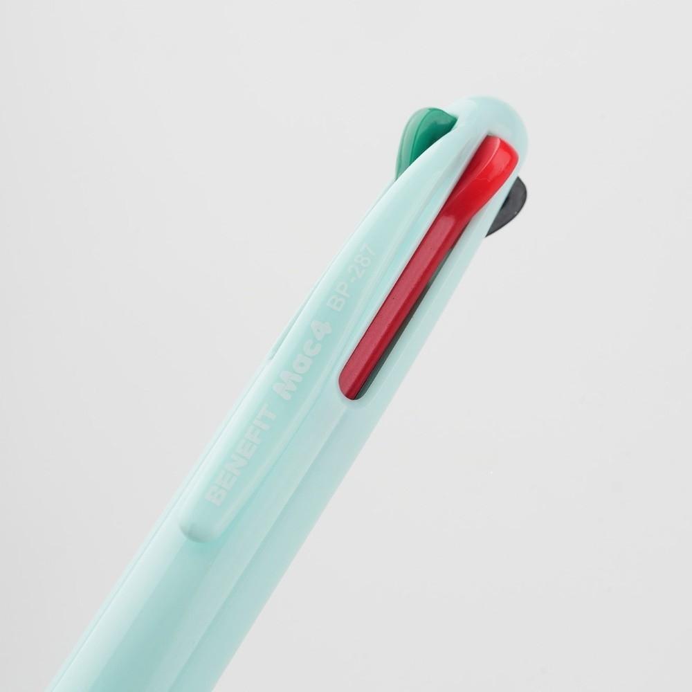 0.7mm Tip 4 Color Pen Press Using Writing Pen Multicolor Ballpoint Pen  School Office