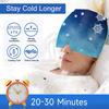 Xiaomi Gel Hot Cold Therapy Headache Migraine Eye Mask For Chemo Sinus Neck Wearable Therapy Wrap Stress Pressure Pain Relief Massage