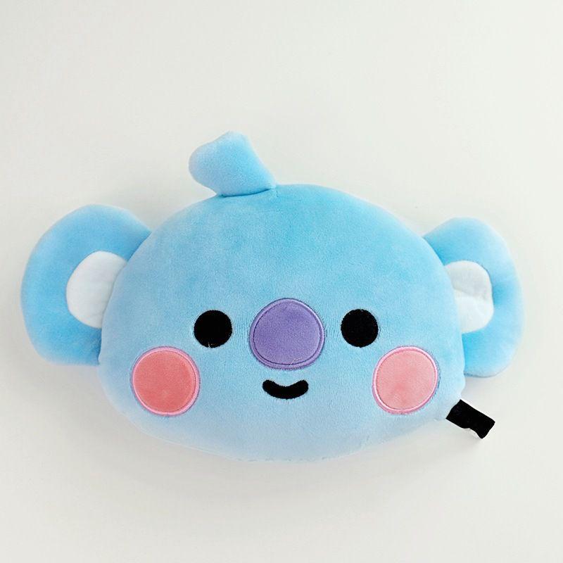 Bt21 Bts Kpop Plush Soft Car Neck Pillows Auto Rest Headrest Cushion Car Pillow