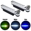 2Pcs/Set High Brightness Daytime Running Light Wind Fan Powered 8 LED Car Light External DRL Running Lights Headlight Lamp