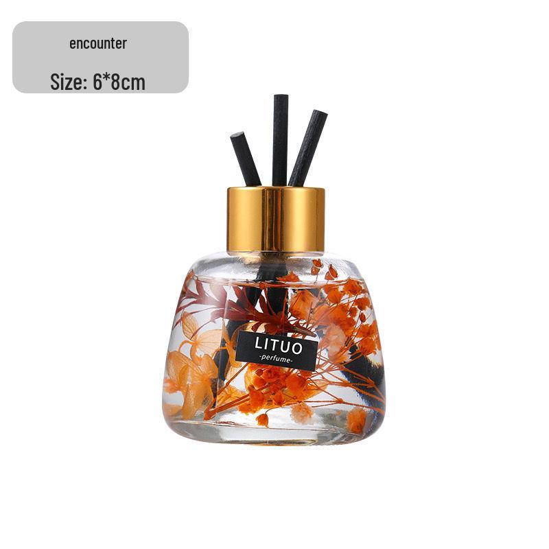 120ml Everlasting Flower Car Perfume: Long-lasting, Light Fragrance Seat Ornament for Car Interiors, Flameless Aromatherapy, Perfect for Ladies