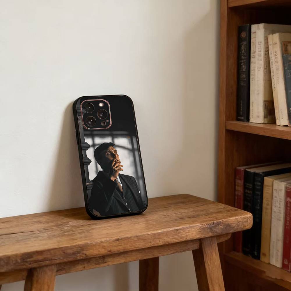 

Movie P-Peaky B-Blinders Phone Case For iPhone 17, 16,15,14,13,12,11 Plus,Pro Max, Others Soft Black Cover iPhone12