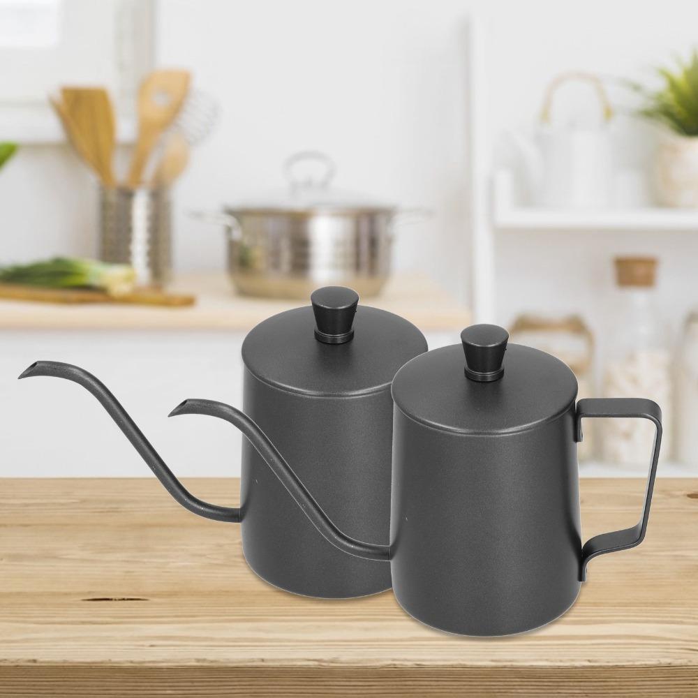 350ml Capacity Pour Over Coffee Pot Scratch Resistance Gooseneck Coffee Kettle Pour Over Brewing