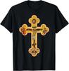 Greek Orthodox Jesus Christ Cross Icon T-Shirt