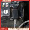 ABS-Autobatterie-Negativstromabdeckung für Volkswagen VW Polo Jetta für Skoda Fabia Schnelle Batterieschutzabdeckungen
