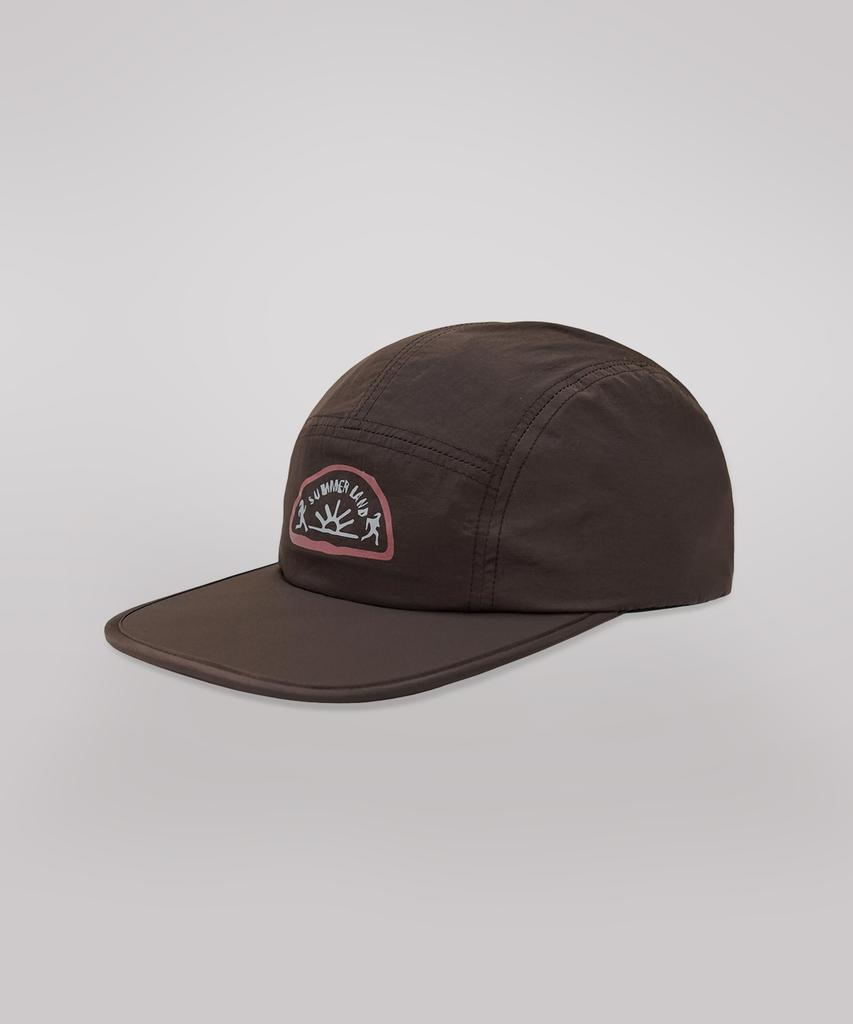 Kyuseu Summer Lightweight Nylon Camp Cap - Brown
