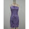 Women Sexy Sequin Spaghetti Strap Slim Fit Bodycon Short Party Dress