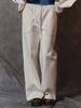 MEENDERI Round Pocket Jogger Pants - Cream