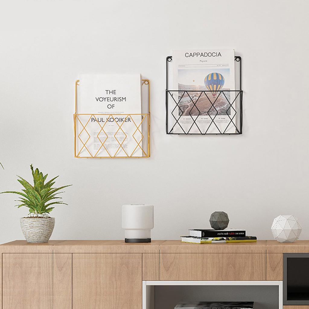 Storage Racks Modern Hanging Decor Storage Box Flower Pot House Bedroom Storage Rack Wall Book Figurines Display Craft Shelves