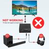 HDMI Audio Extractor, 4K 30Hz HDMI Audio Splitter to Optical 3.5mm, Stereo Adapter, Compatable for Tvs, Displays, and Projectors Via Hd Multimedia