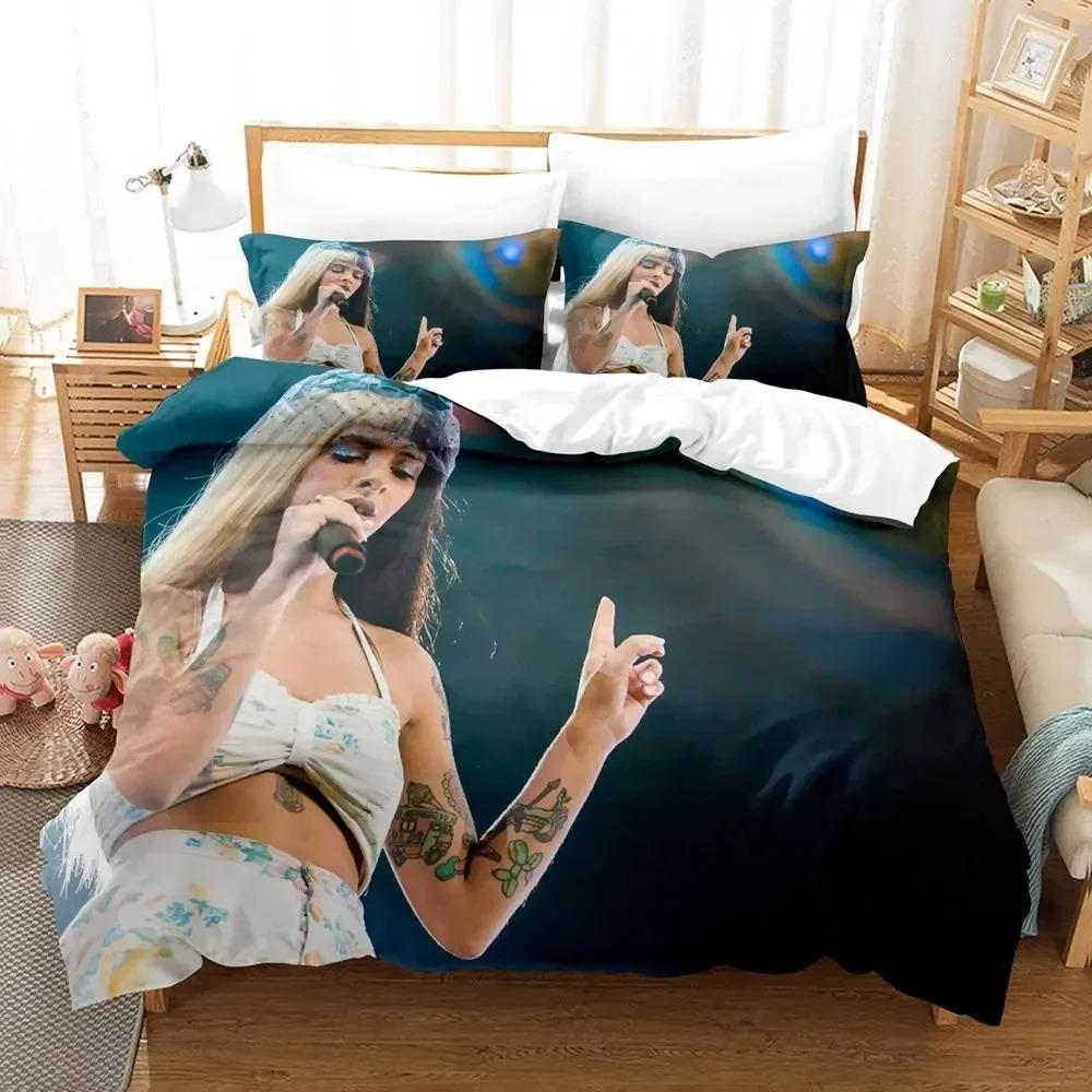 3D Print Singer Melanie Martinez Bedding Set Duvet Cover Bed Set Quilt Cover Pillowcase Comforter King Queen Size Boys Adult