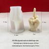 Gesture Candle Mold: Middle Finger Silicone Mold for DIY Creative Aromatherapy and Gypsum Cakes