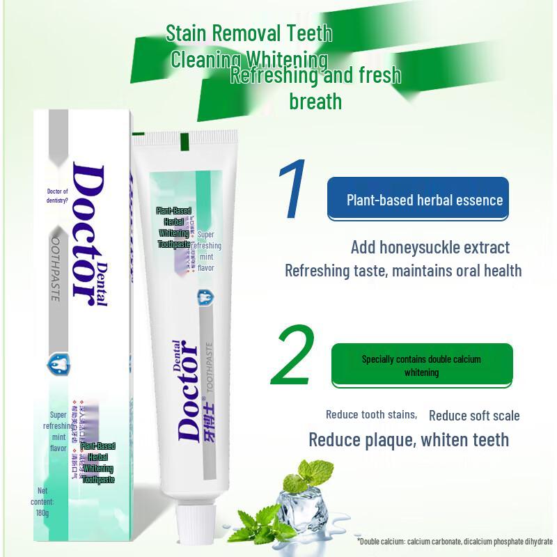 Dr. Dental Herbal Whitening Toothpaste