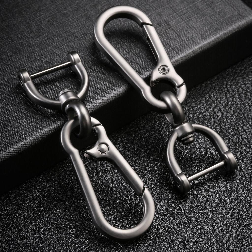 High-Grade Zinc Alloy Car Keychain Anti-Drop Pants Creative Keychain Protection Automotive Supplies