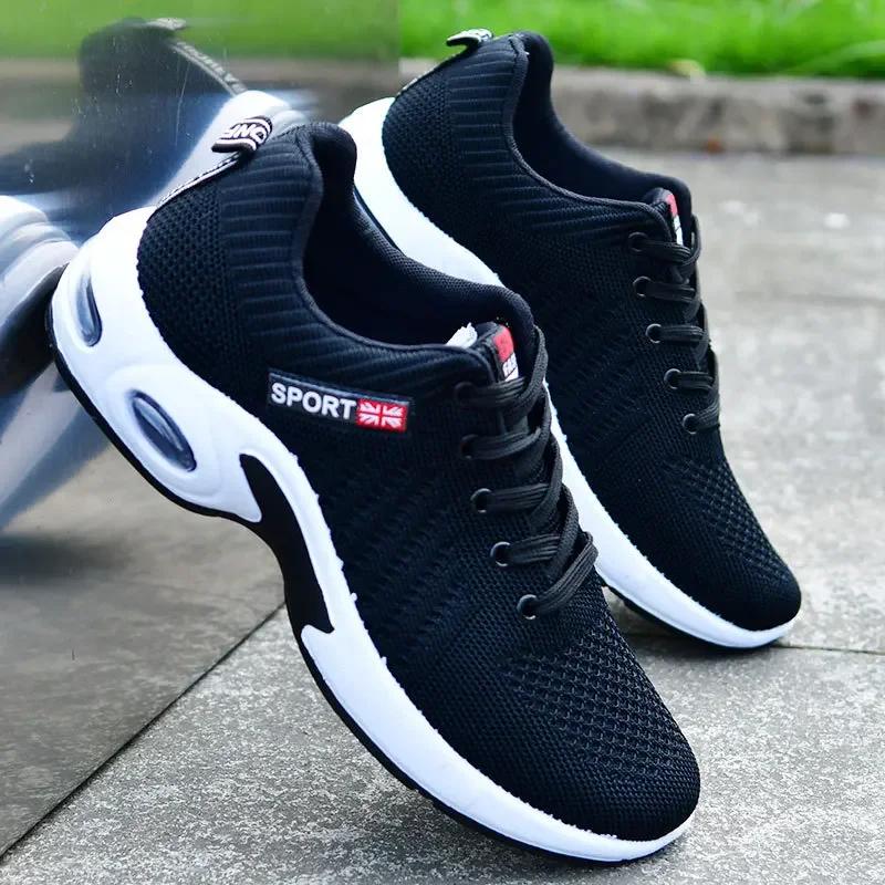 Fashion Big Size Men's Sneakers Breathable Casual Shoes Air Cushion Sport Running Shoes for Men Tennis Training Shoes Zapatillas Hombre