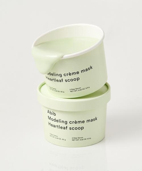 Abib Modeling Cream Mask Houttuynia Cordata Scoop 71ml Duo Set NONE