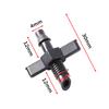 30Pcs 6mm Male Thread Single Barbed 4/7mm PVC Hose Connector for Drip Irrigation Watering Fitting Garden Tools Accessories