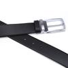 MARJA KURKI Men's Italian Leather Business Pin Buckle Belt
