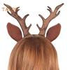 Hirschgeweih-Stirnband für Damen, Rentierhörner und -ohren, Haar-Accessoire für Weihnachten, Halloween, Cosplay, Partyzubehör