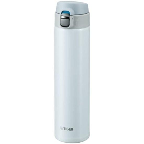 WEB Exclusive Tiger Magic Bottle 600ml One-push Stainless Steel Insulation Lightweight Easy Clean Snow White MMJ-A060WW