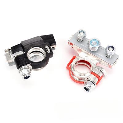 1 Stück IVECO Batteriepolklemme Batteriepolverbinder Batterieclip Reiner Kupfer vernickelter Batterieclip-Kopf