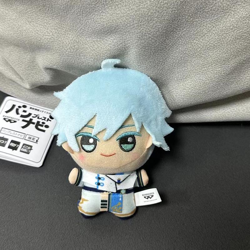 Genshin Impact Chibi Tartaglia Plush Pendant Keychain Ornament